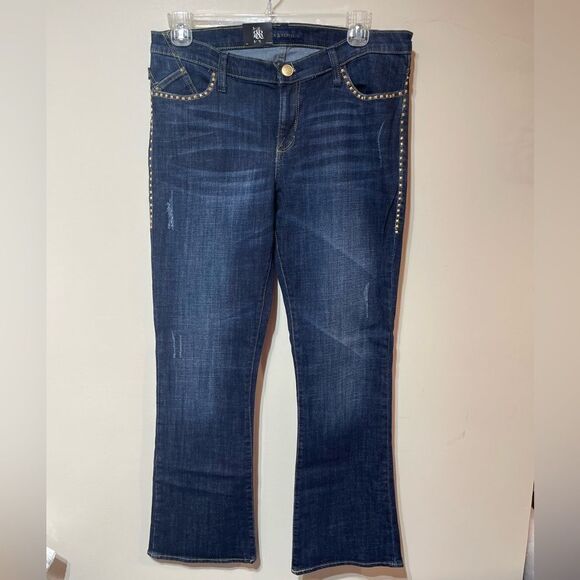Rock & Republic Kasandra Boot Cut Jean Size 16 M NWT - Picture 1 of 16